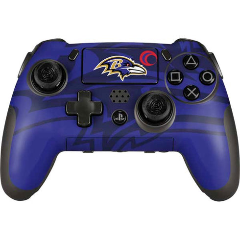 NFL Baltimore Ravens Double Vision PlayStation Scuf Vantage 2 Controller Skin
